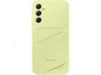 Husa TPU Samsung Galaxy A34, Card Slot Case, Verde (Lime) EF-OA346TGEGWW 
