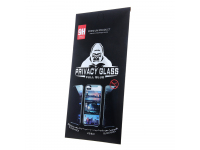 Folie de protectie Ecran Privacy OEM pentru Apple iPhone 11 Pro / XS / X, Sticla securizata, Full Glue