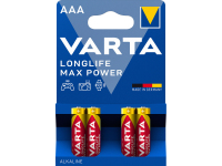 Baterie Varta Longlife Max Power, AAA / LR03, Set 4 bucati, 1.5V 04703101404 