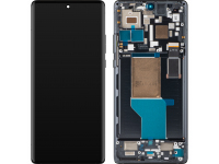 Display cu Touchscreen Motorola Edge 30 Ultra, cu Rama, Negru (Interstellar Black), Service Pack 5D68C21452