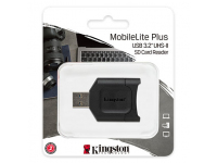 Cititor Card USB Kingston MobileLite Plus, SD, Negru
