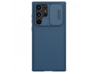 Husa Plastic - TPU Nillkin CamShield Pro pentru Samsung Galaxy S22 Ultra 5G S908, Cu protectie camera, Albastra 