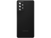 Capac Baterie Samsung Galaxy A52s 5G A528, Cu Geam Blitz - Geam Camera Spate, Negru, Swap