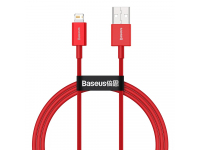 Cablu Date si Incarcare USB-A - Lightning Baseus Superior, 20W, 1m, Rosu CALYS-A09 