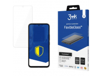 Folie de protectie Ecran 3MK FlexibleGlass pentru Samsung Galaxy A54 A546, Sticla Flexibila, Full Glue 