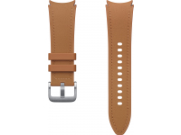 Curea Samsung Hybrid Eco-Leather pentru Galaxy Watch6 / Classic / Watch5 / Pro / Watch4 Series, S/M, Maro ET-SHR95SDEGEU