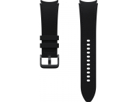Curea Samsung Hybrid Eco-Leather pentru Galaxy Watch6 / Classic / Watch5 / Pro / Watch4 Series, M/L, Neagra ET-SHR96LBEGEU