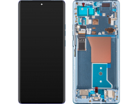 Display cu Touchscreen Motorola Edge 40 Pro, cu Rama, Albastru (Lunar Blue), Service Pack 5D68C22011 