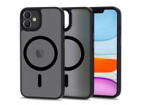 Husa MagSafe pentru Apple iPhone 11, Tech-Protect, Magmat, Neagra 