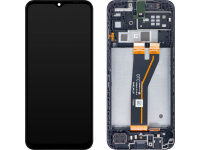 Display cu Touchscreen Samsung Galaxy M14 M146, cu Rama, Negru, Service Pack GH82-31347A 