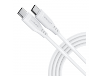 Cablu Date si Incarcare USB-C - USB-C Acefast, 60W, 1.2m, Alb 