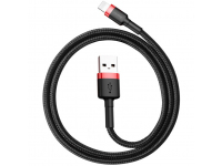 Cablu Date si Incarcare USB-A - Lightning Baseus Cafule, 18W, 1m, Negru, Resigilat CALKLF-A19