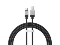 Cablu Date si Incarcare USB-A - USB-C Baseus CoolPlay, 100W, 1m, Negru CAKW000601