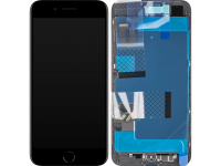 Display cu Touchscreen Apple iPhone 8 Plus, cu Rama, Negru, Service Pack 661-09032