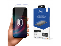 Folie de protectie Ecran 3MK FlexibleGlass pentru Apple iPhone 14 Pro / 14, Sticla Flexibila, Full Glue 