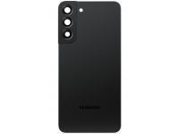 Capac Baterie Samsung Galaxy S22+ 5G S906, Cu Geam Camera Spate, Negru, Swap 