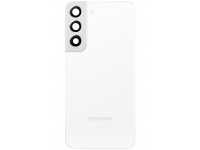 Capac Baterie Samsung Galaxy S22 5G S901, Alb (Phantom White), Service Pack GH82-27434B 