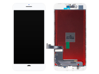 Display cu Touchscreen ZY pentru Apple iPhone 8 Plus, cu Rama, Premium Plus, Alb 