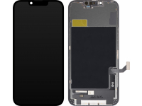 Display cu Touchscreen ZY pentru Apple iPhone 14, cu Rama, Versiune LCD In-Cell IC Movable, Negru 