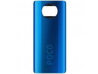 Capac Baterie Xiaomi Poco X3 NFC, Albastru (Cobalt Blue), Service Pack 55050000H46D 