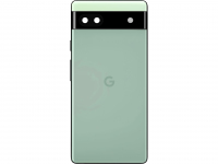 Capac Baterie Google Pixel 6a, Cu Carcasa Mijloc - Geam Blitz - Geam Camera Spate, Verde (Sage), Swap