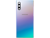 Capac Baterie Samsung Galaxy Note 10+ 5G N976 / Note 10+ N975, Argintiu (Aura Glow), Service Pack GH82-20588C 