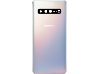 Capac Baterie Samsung Galaxy S10 5G G977, Argintiu (Crown Silver), Service Pack GH82-19500A 