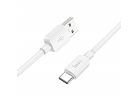 Cablu Date si Incarcare USB-A - USB-C HOCO X96, 27W, 1m, Alb 