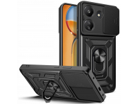 Husa pentru Xiaomi Poco C65 / Redmi 13C, Tech-Protect, CamShield Pro, Neagra 