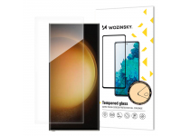 Folie de protectie Ecran WZK pentru Samsung Galaxy S24 Ultra S928, Sticla Securizata, Full Glue, Transparenta 