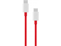 Cablu Date si Incarcare USB-C - USB-C OnePlus DL152, 150W, 1m, Rosu 5461100529
