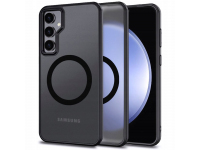 Husa MagSafe pentru Samsung Galaxy A55 5G A556, Tech-Protect, Magmat, Neagra 