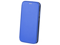 Husa pentru Apple iPhone 15 Plus / 14 Plus, Beline, Etui Book Magnetic, Albastra 