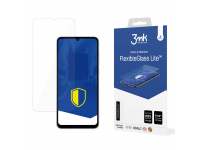 Folie de protectie Ecran 3MK FlexibleGlass Lite pentru Samsung Galaxy A05 A055, Sticla Flexibila, Full Glue 