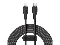 Cablu Date si Incarcare USB-C - USB-C Baseus Pudding, 100W, 2m, Negru 