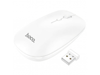 Mouse Wireless HOCO GM15, 1600DPI, Alb 