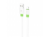 Cablu Date si Incarcare USB-A - Lightning Borofone BX89 Union, 18W, 1m, Verde 