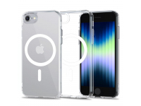 Husa MagSafe pentru Apple iPhone SE (2022) / SE (2020) / 8, Tech-Protect, Magmat, Transparenta 