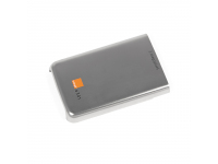 Capac baterie Nokia 6301 argintiu Swap Orange
