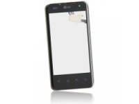 Touchscreen cu rama argintie LG Optimus 2X