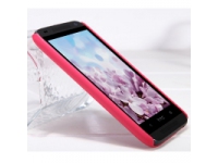 Husa plastic HTC Desire 601 Nillkin rosie Blister Originala