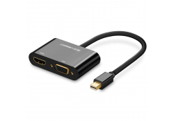 Adaptor Audio si Video HDMI / VGA - mini DisplayPort UGREEN MD108, 4K, Negru