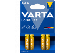 Baterie Varta Longlife Power 4903, AAA/ LR03 / 1.5V, Set 4 bucati, Alkaline 