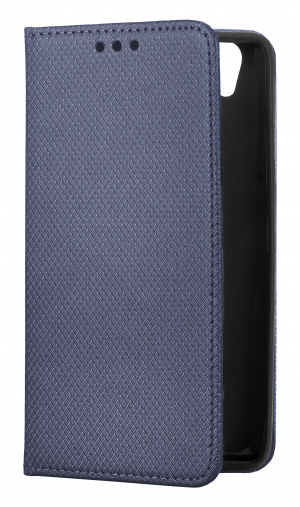 Husa piele Samsung Galaxy J5 (2017) J530 Case Smart Magnet Bleumarin