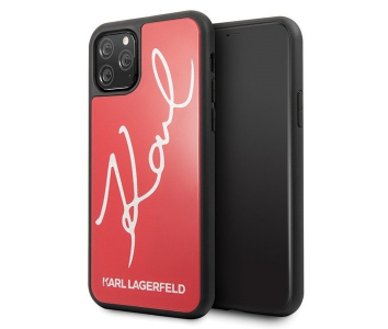 Husa TPU Karl Lagerfeld pentru Apple iPhone 11 Pro, Sign...
