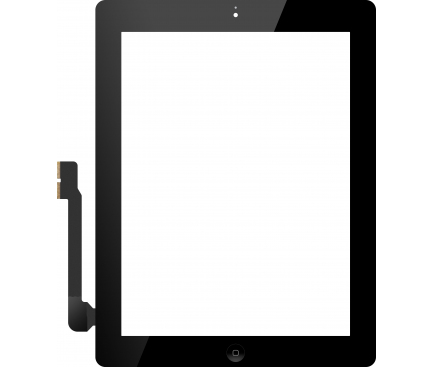 Touchscreen Apple iPad 4 (2012) / 3 (2012), Negru