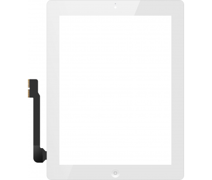 Touchscreen Apple iPad 4 (2012) / 3 (2012), Alb