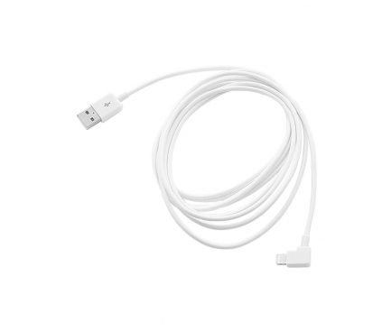Cablu de date Apple iPhone 5 3m alb
