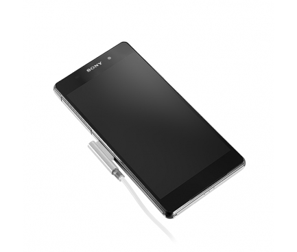 Cablu incarcare magnetic Sony Xperia Z3 Compact argintiu Blister