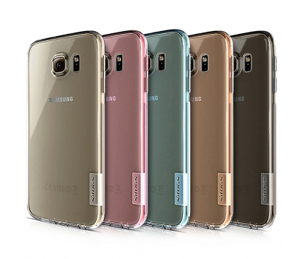 Husa silicon TPU Samsung Galaxy S6 G920 Nillkin Nature transparenta Blister Originala